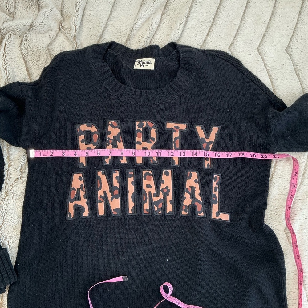Show Me Your Mumu Party Animal Fireside Sweater - Picture 6 of 6